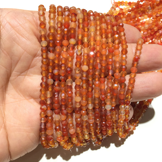 Natural Carnelian Small Size Loose Beads