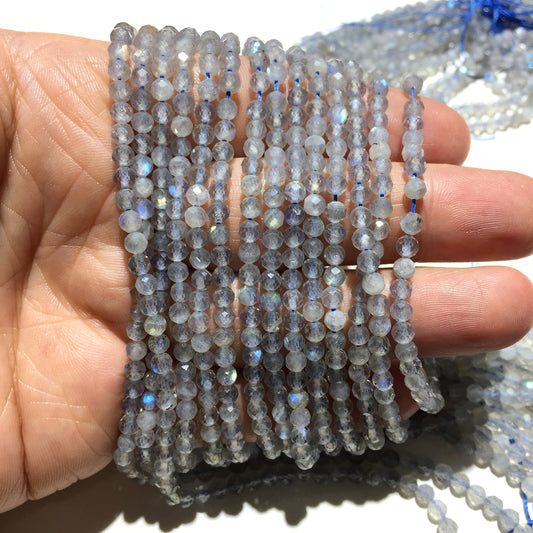 Natural Labradorite Small Size Loose Beads