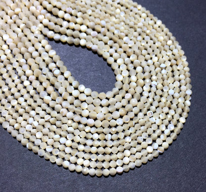 Natural MOP Small Size Loose Beads