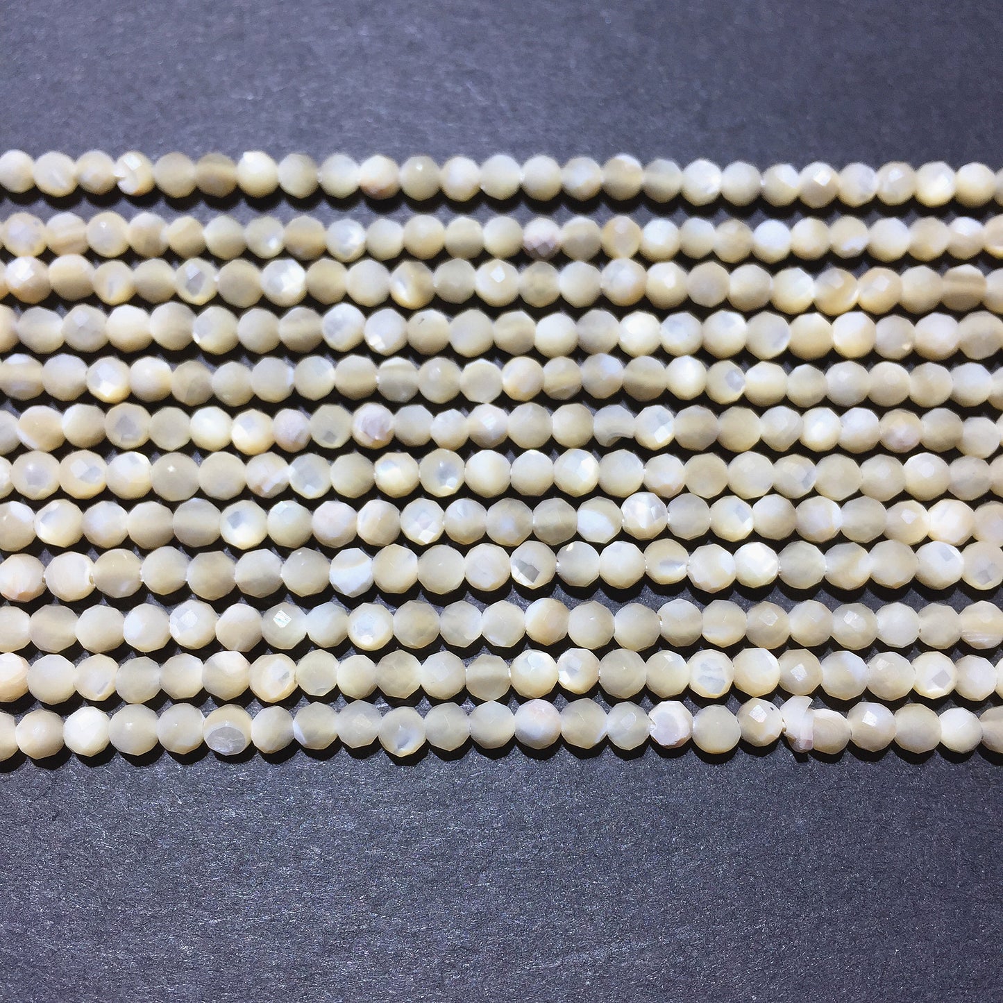 Natural MOP Small Size Loose Beads