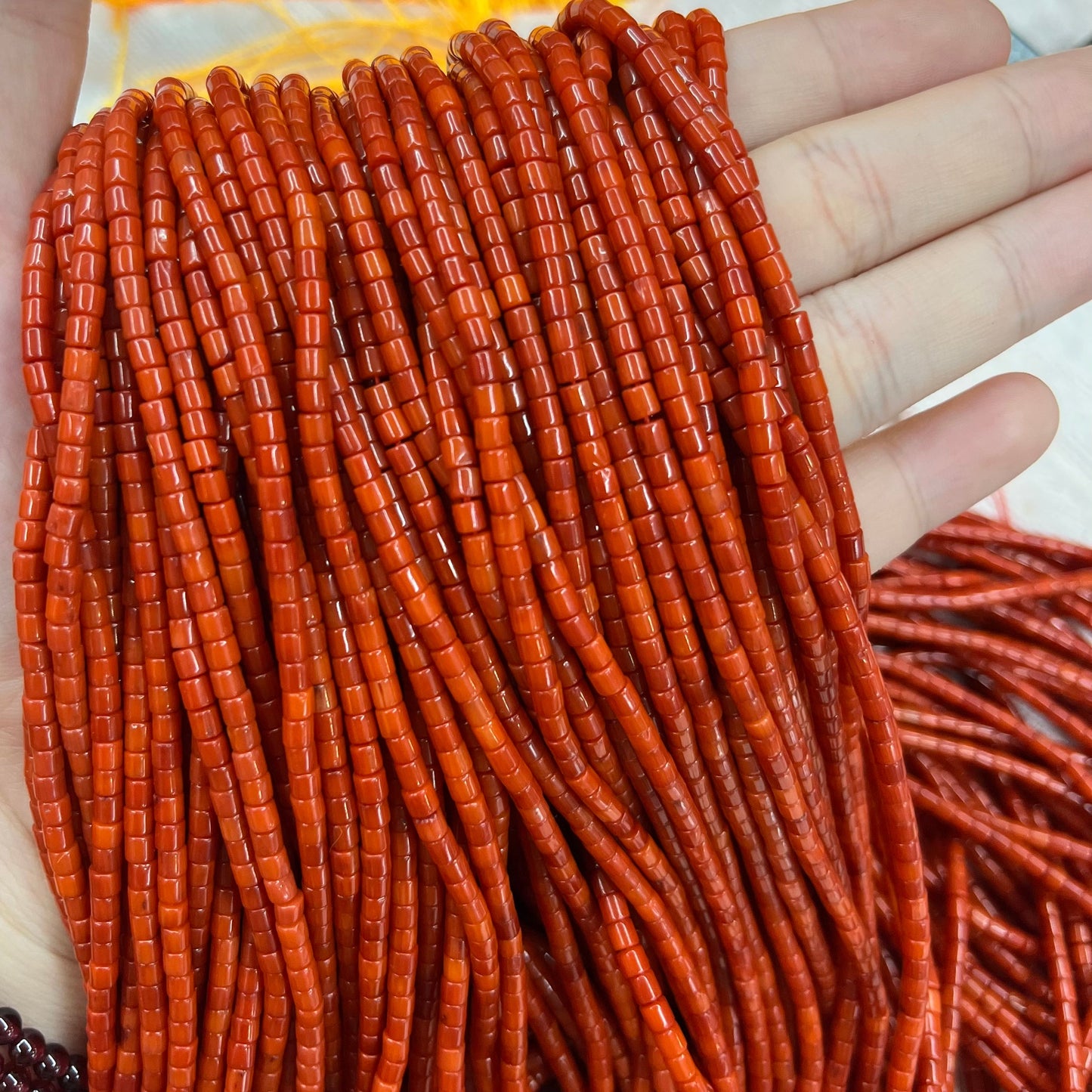 Coral Loose Beads - Free Shipping