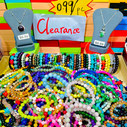 0.99 Dollars Get 1 Crystal Bracelet（Clearance Sale）