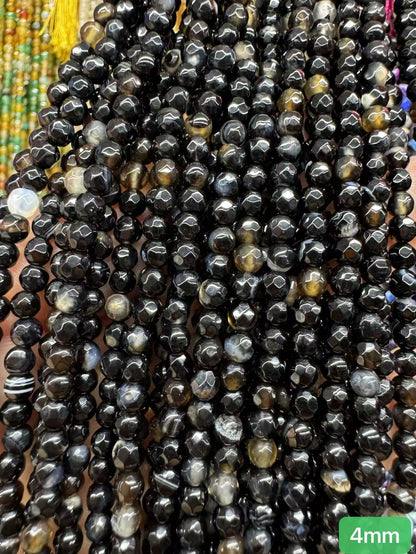 $1  4mm loose beads I