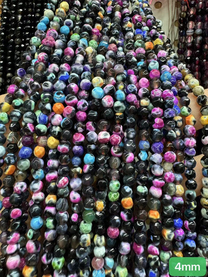 $1  4mm loose beads I