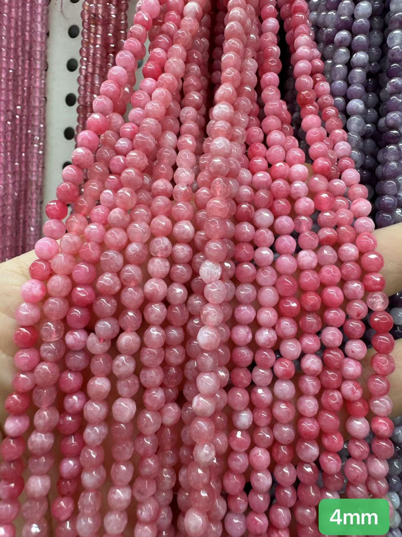 $1  4mm loose beads I