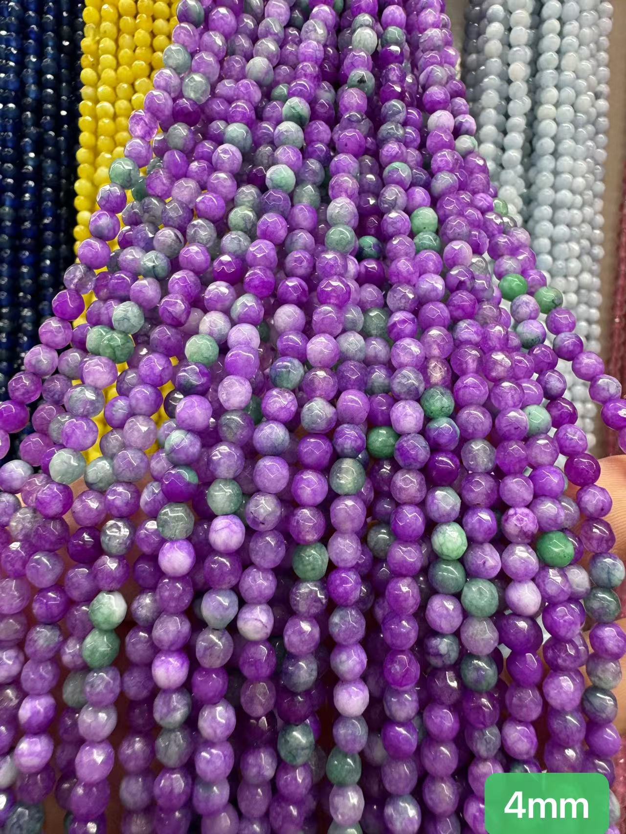 $1  4mm loose beads I