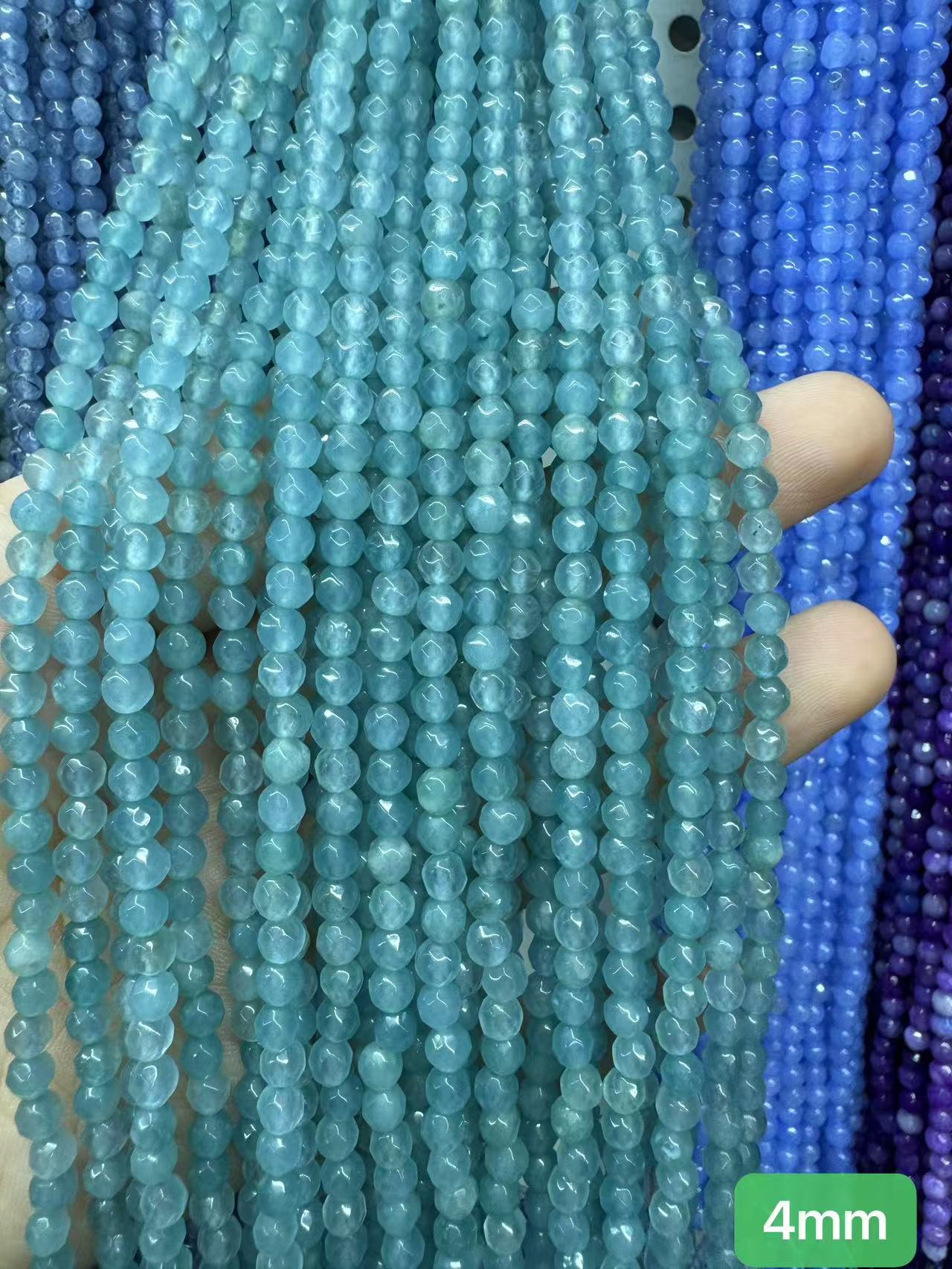 $1  4mm loose beads I