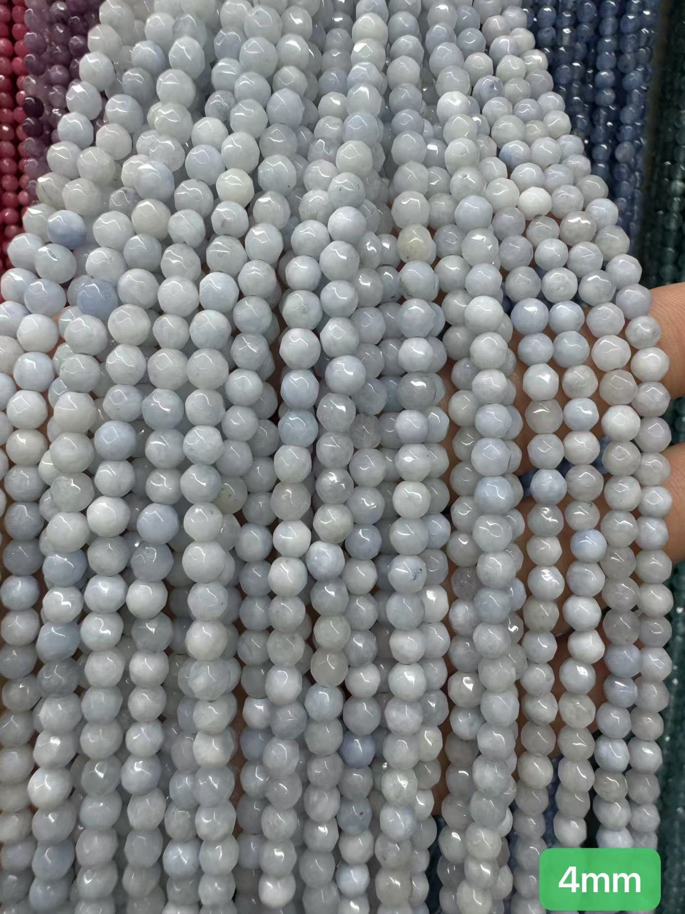 $1  4mm loose beads I