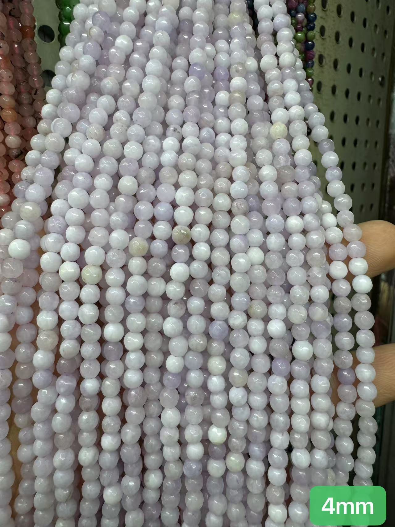 $1  4mm loose beads I