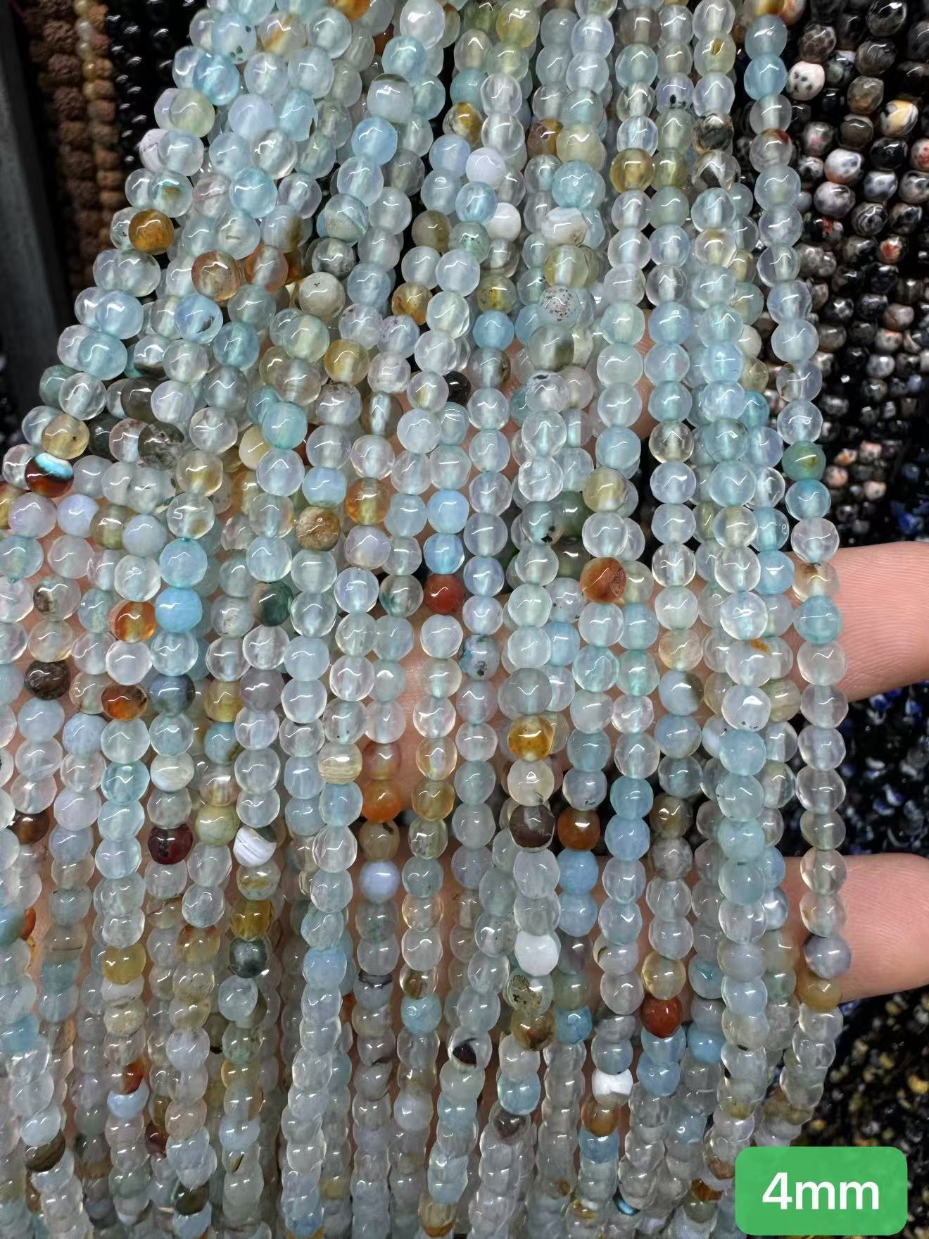 $1 4mm loose beads II