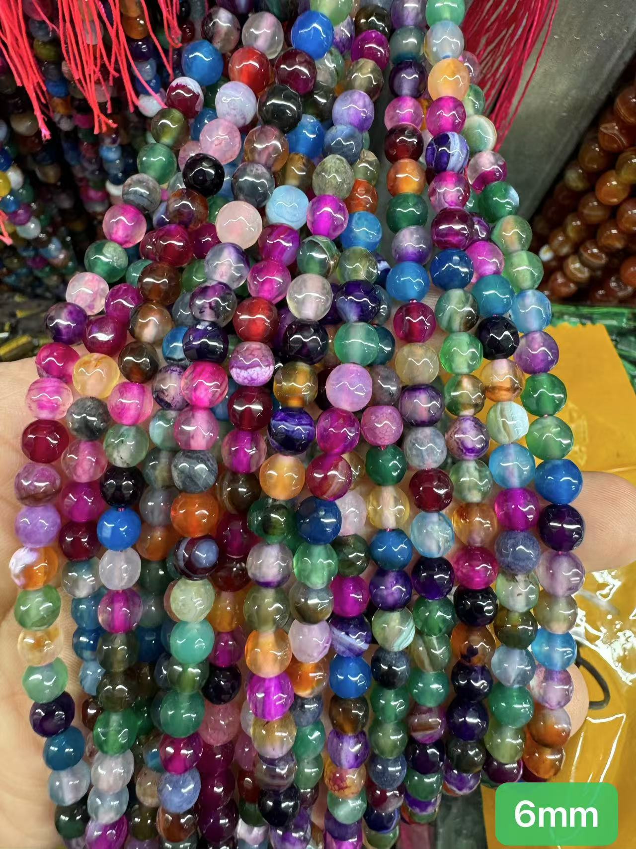 $1 6mm loose beads I