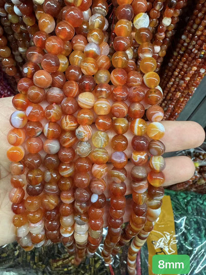 $ 1 8mm  loose beads