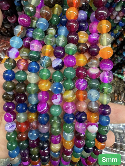 Round Beads 6mm 8mm 10mm  Free Shipping