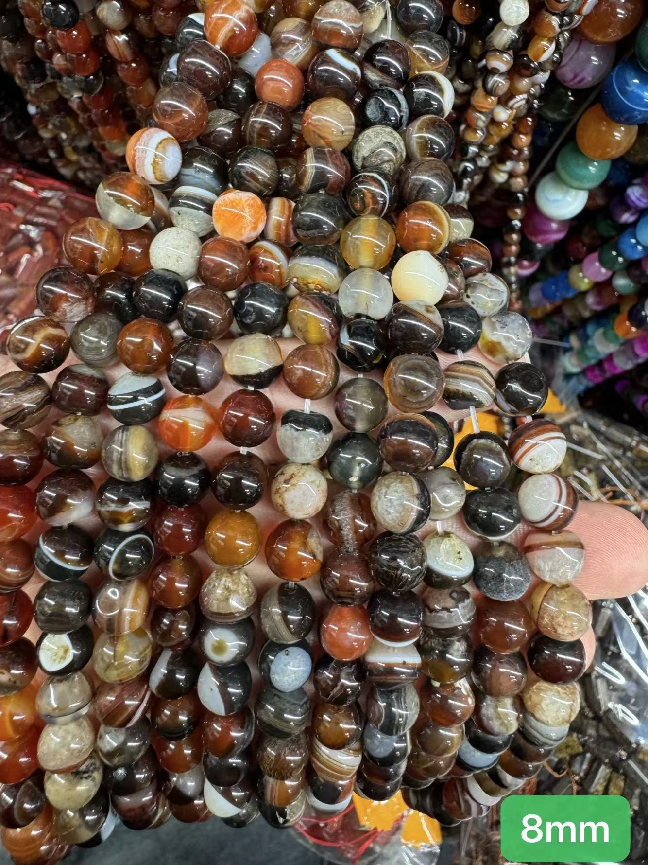 Round Beads 6mm 8mm 10mm  Free Shipping