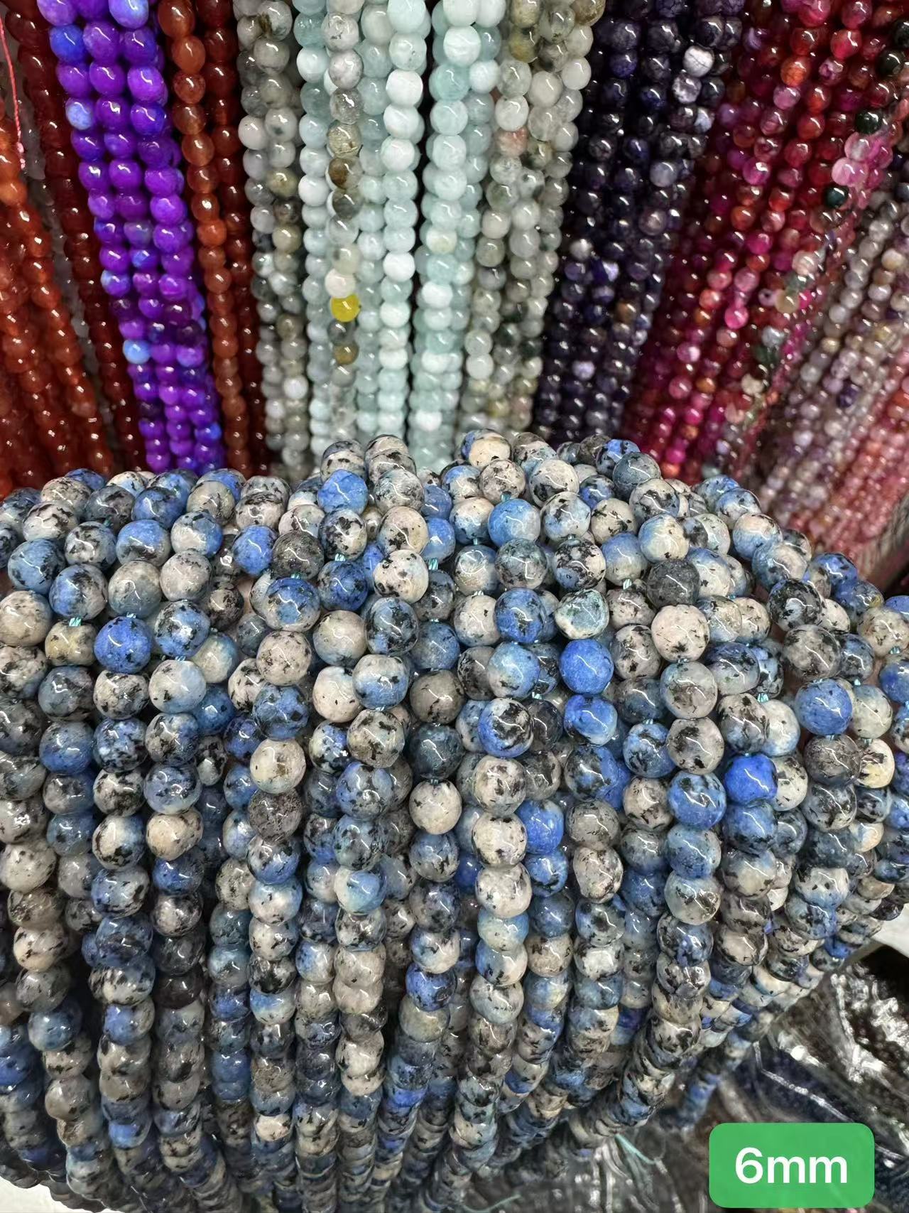 $1 6mm loose beads I