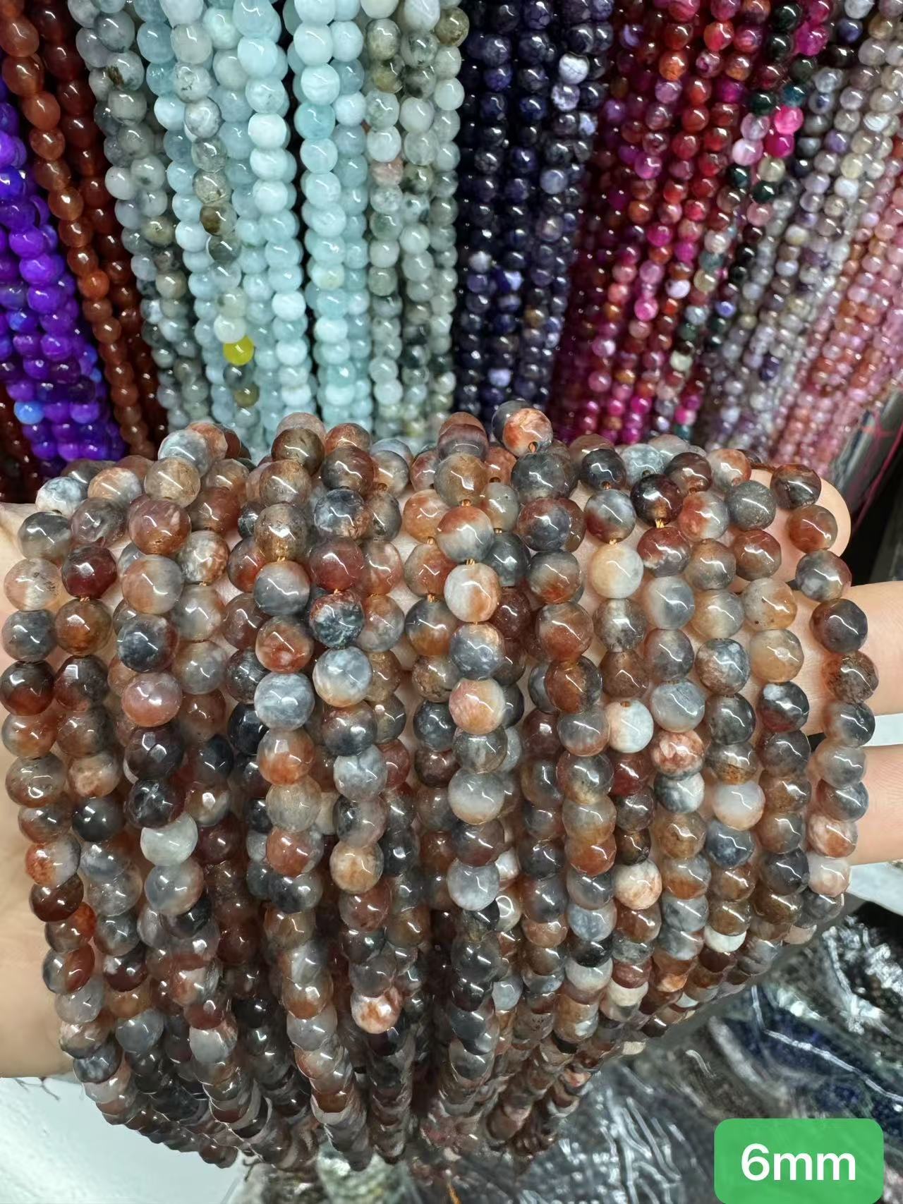 $1 6mm loose beads I