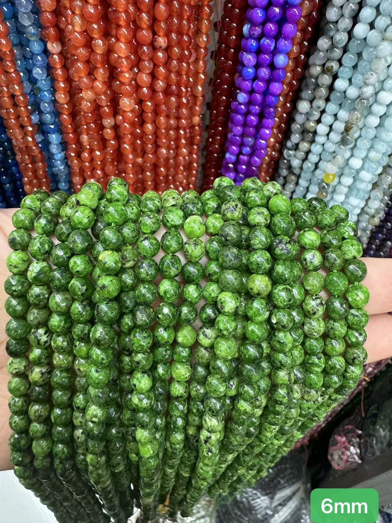 $1 6mm loose beads I