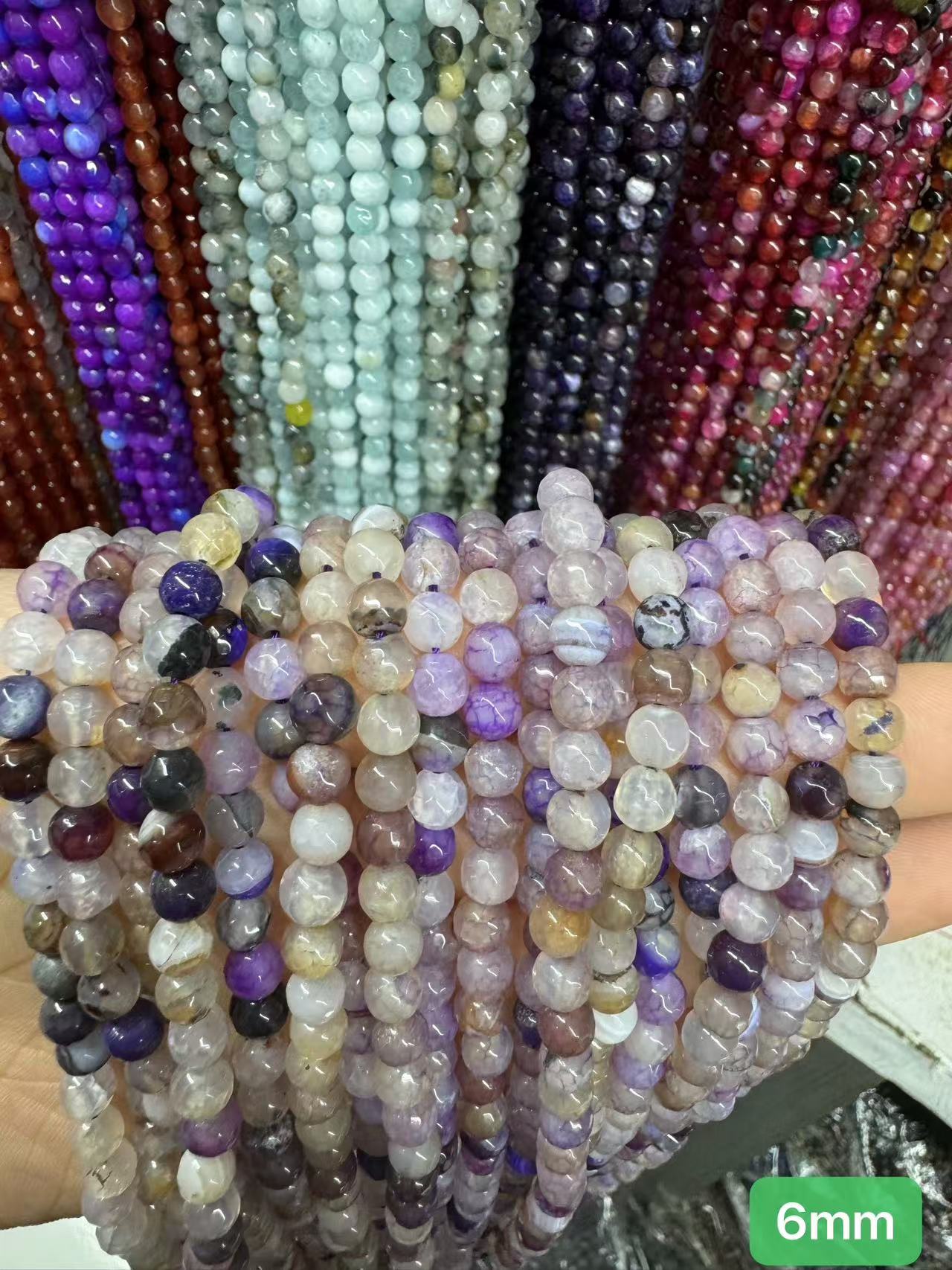 $1 6mm loose beads I