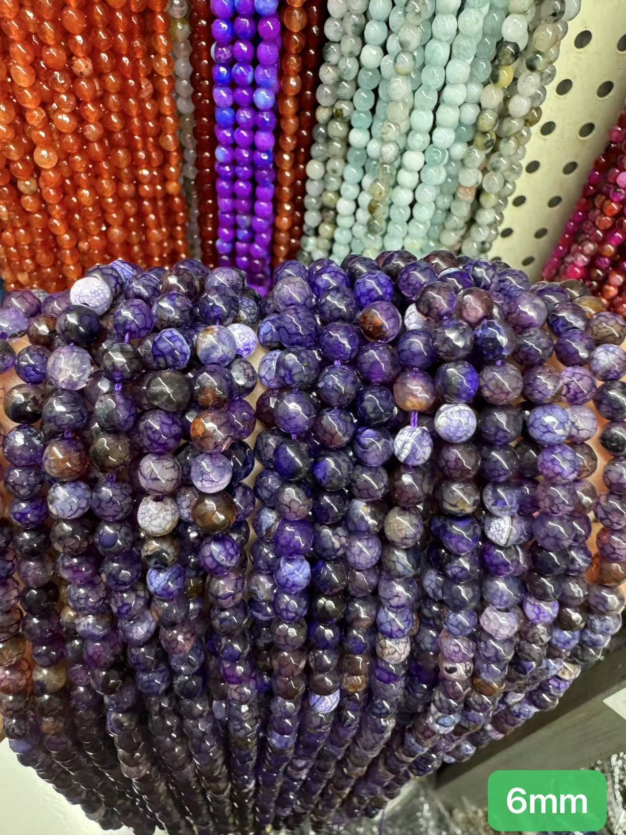 $1 6mm loose beads I