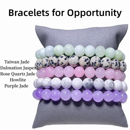 5PCS Set Theme Crystal Bracelet