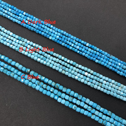 Turquoise Loose Beads Round Fcaeted Rice Rondelle Flat Oval Irregular Shape Beads