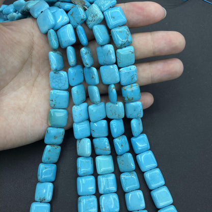 Turquoise Loose Beads Round Fcaeted Rice Rondelle Flat Oval Irregular Shape Beads