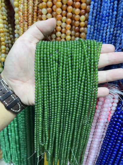 $1  4mm loose beads I