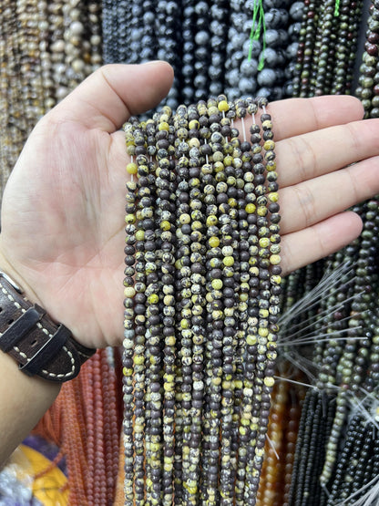 $1  4mm loose beads I