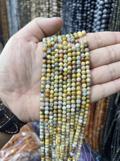 $1  4mm loose beads I