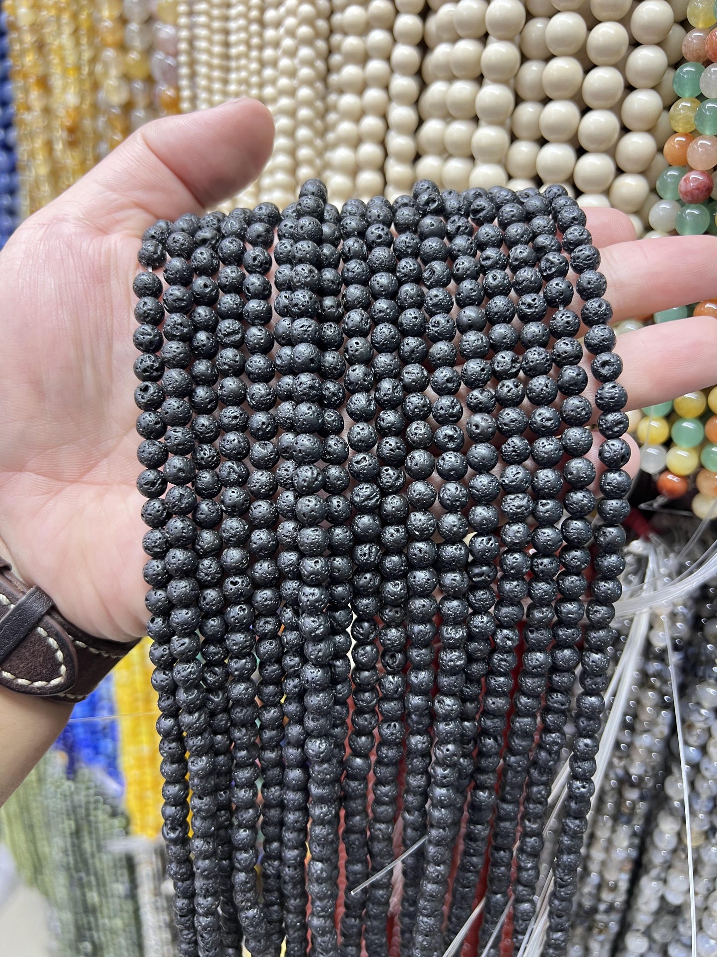 $1 6mm loose beads I