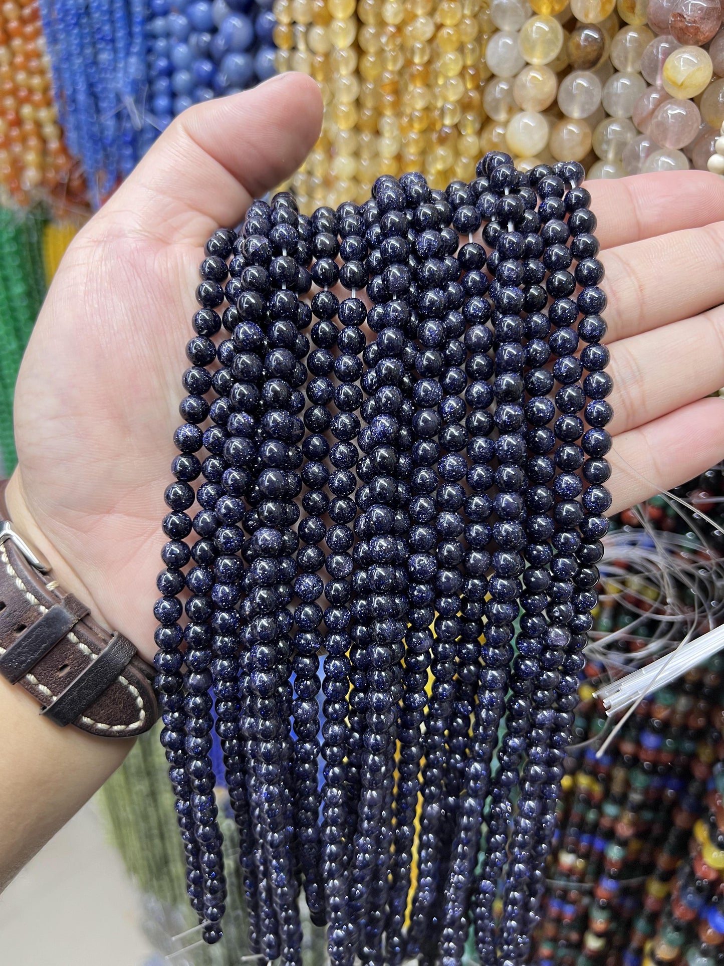 $1 6mm loose beads I