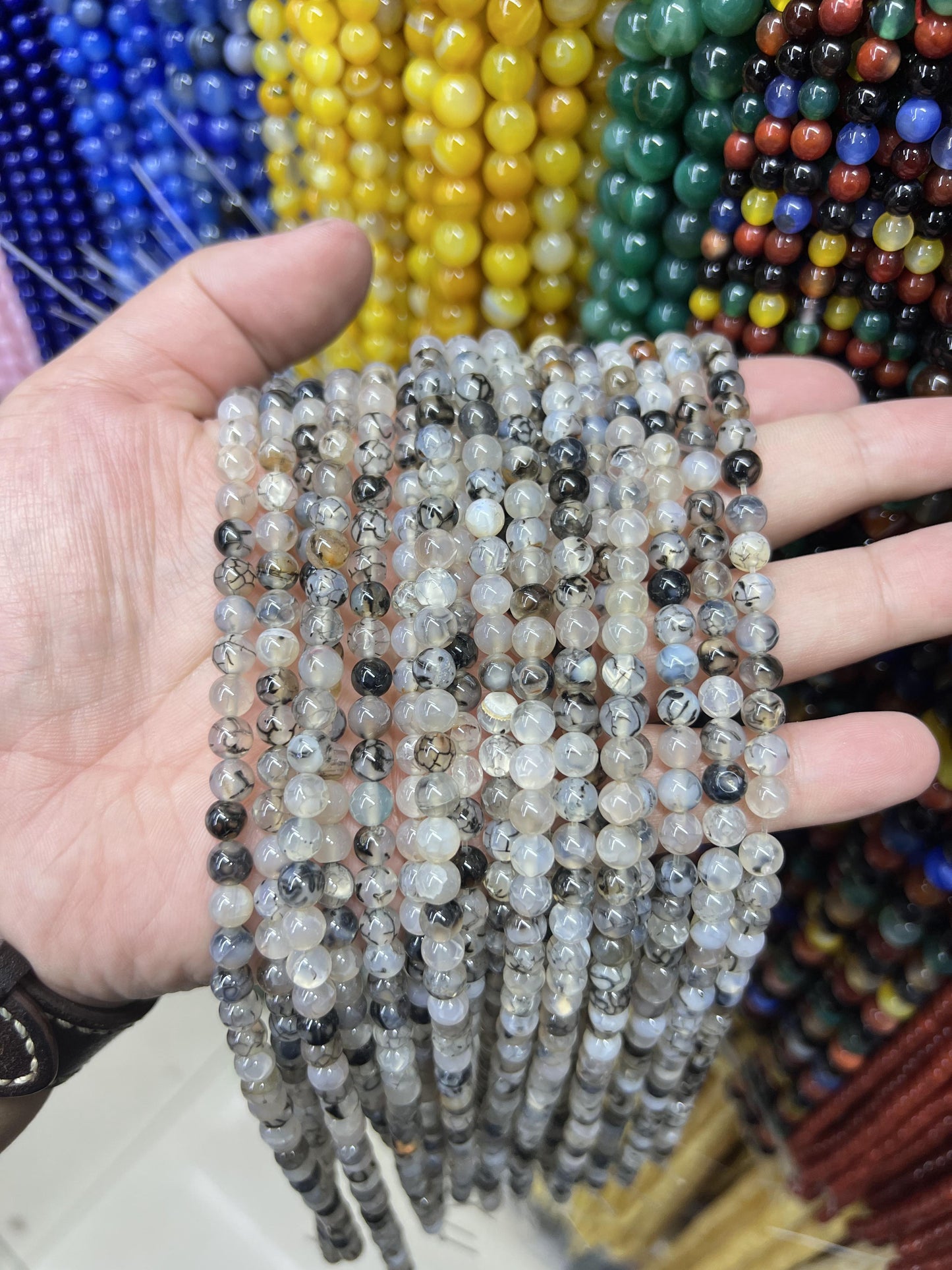 $1 6mm loose beads I