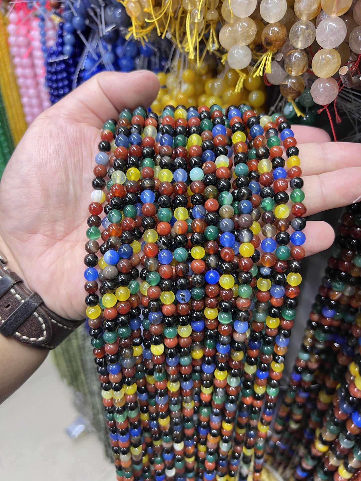 $1 6mm loose beads I