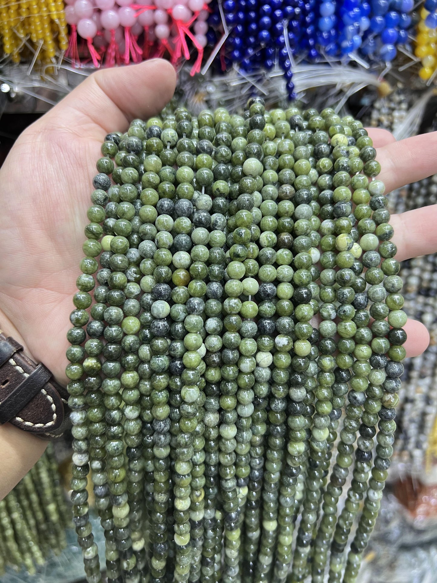 $1 6mm loose beads I