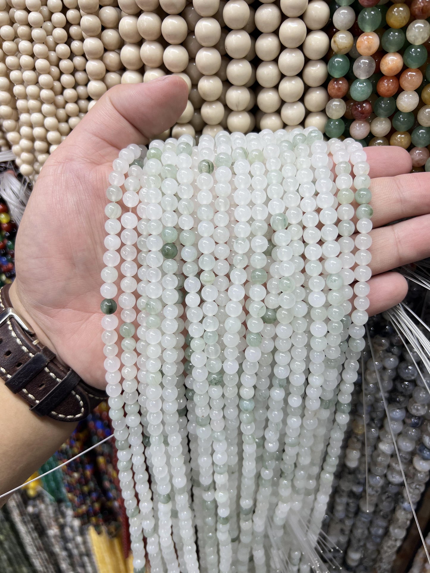 $1 6mm loose beads I