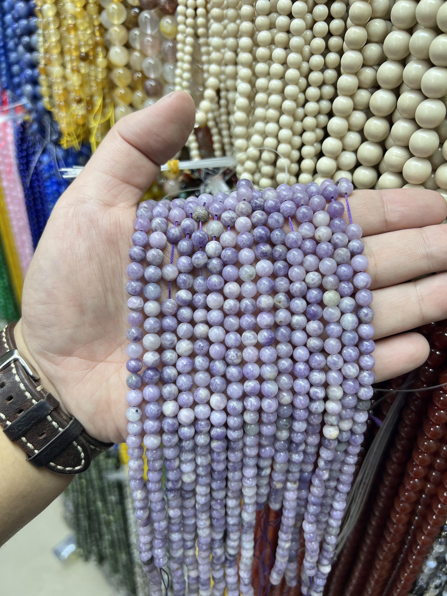 $1 6mm loose beads I