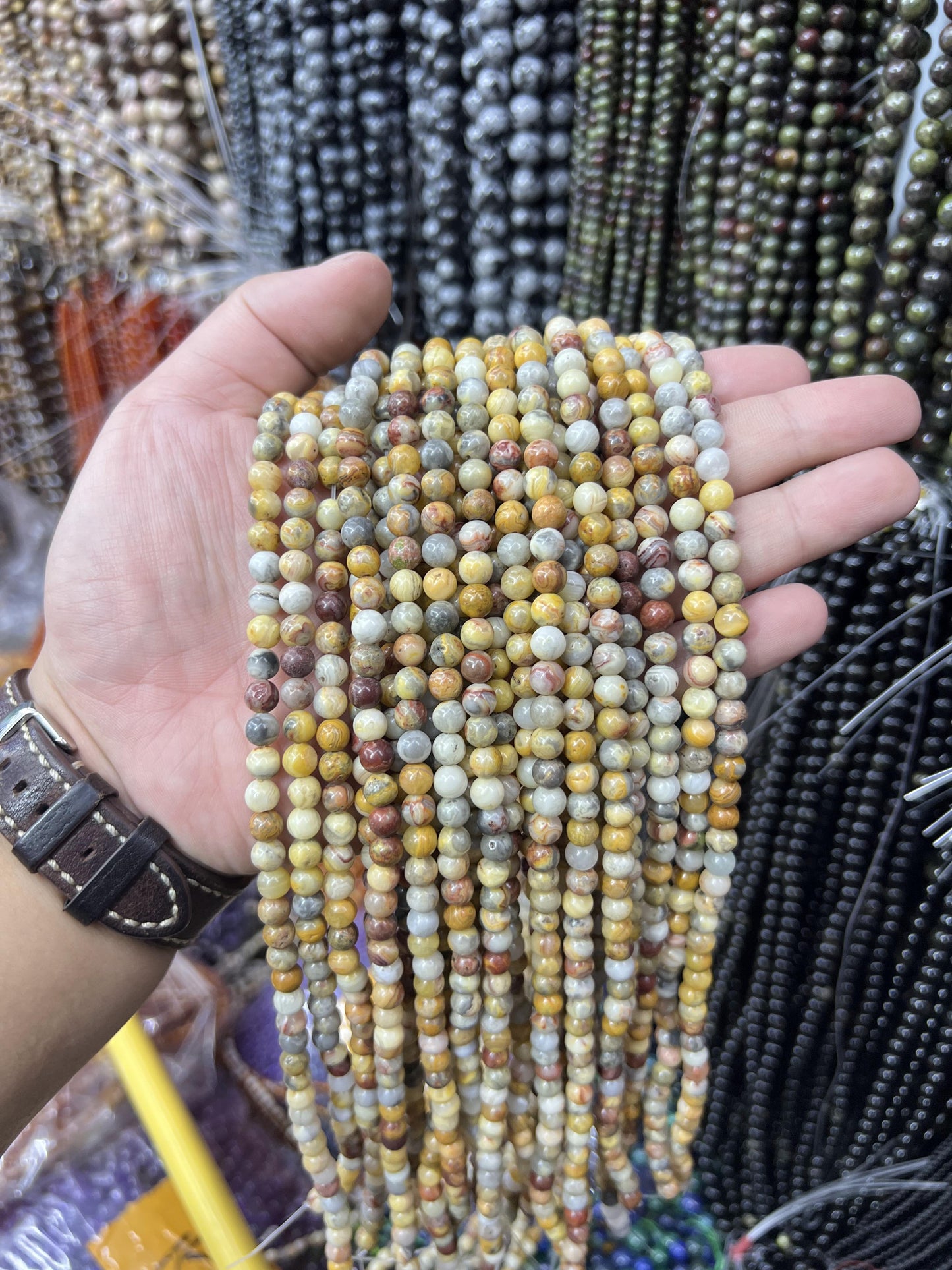 $1 6mm loose beads I