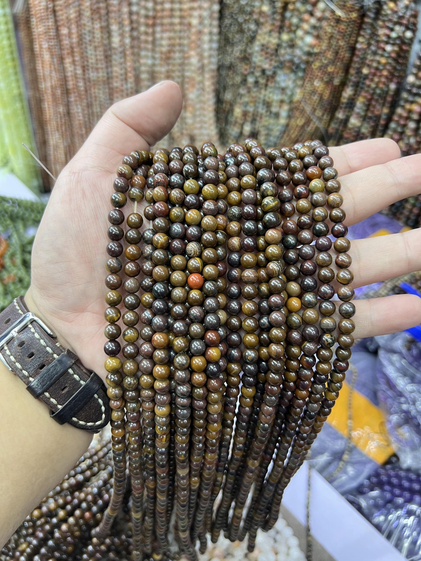 $1 6mm loose beads I