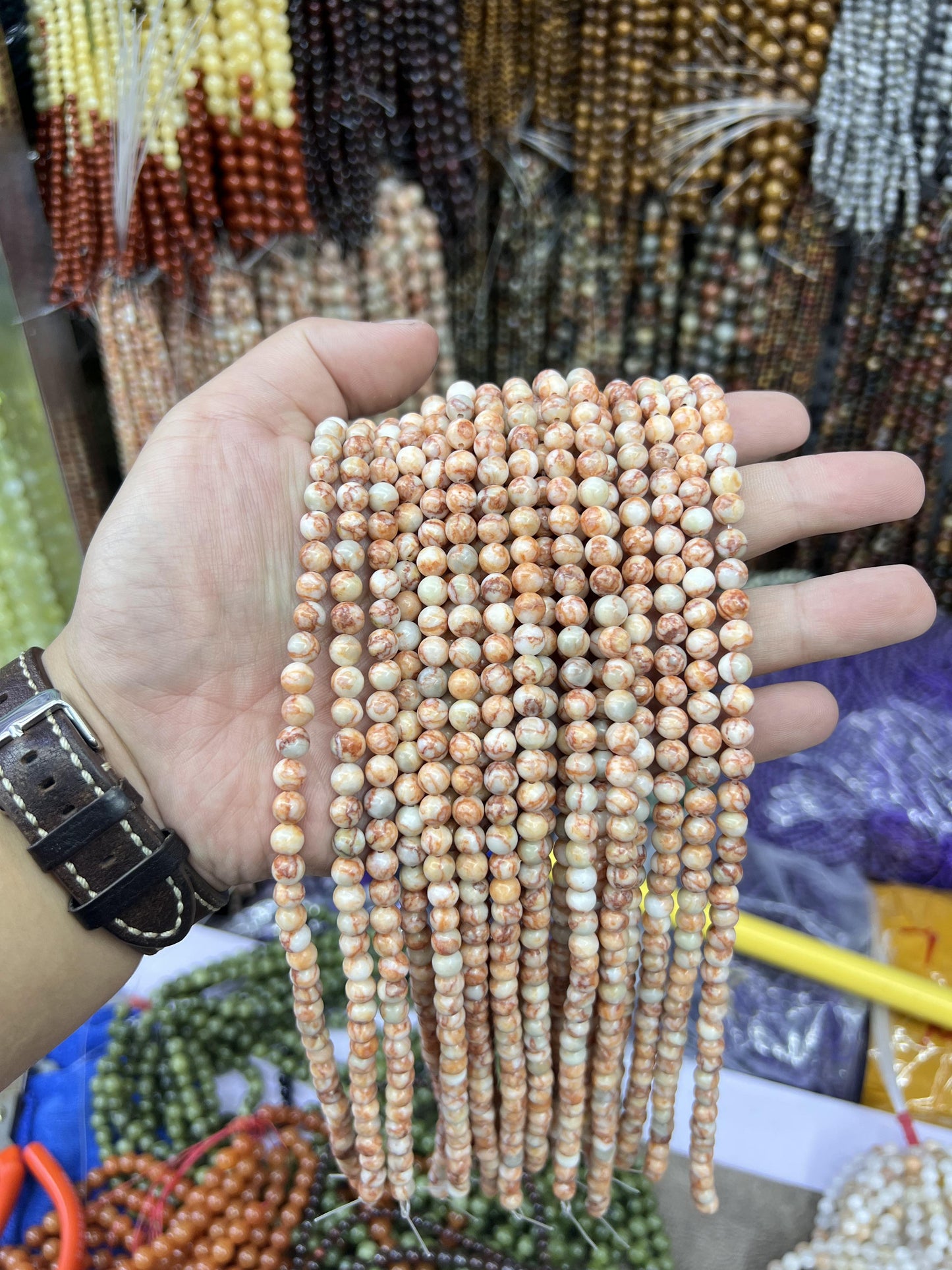 $1 6mm loose beads I