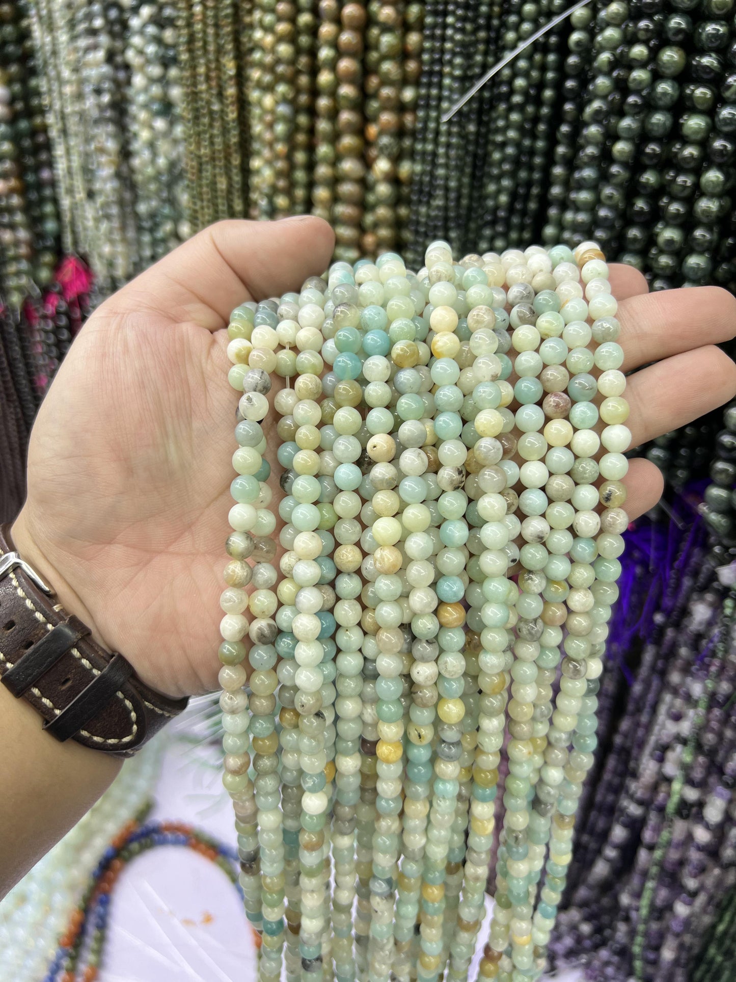 $1 6mm loose beads I