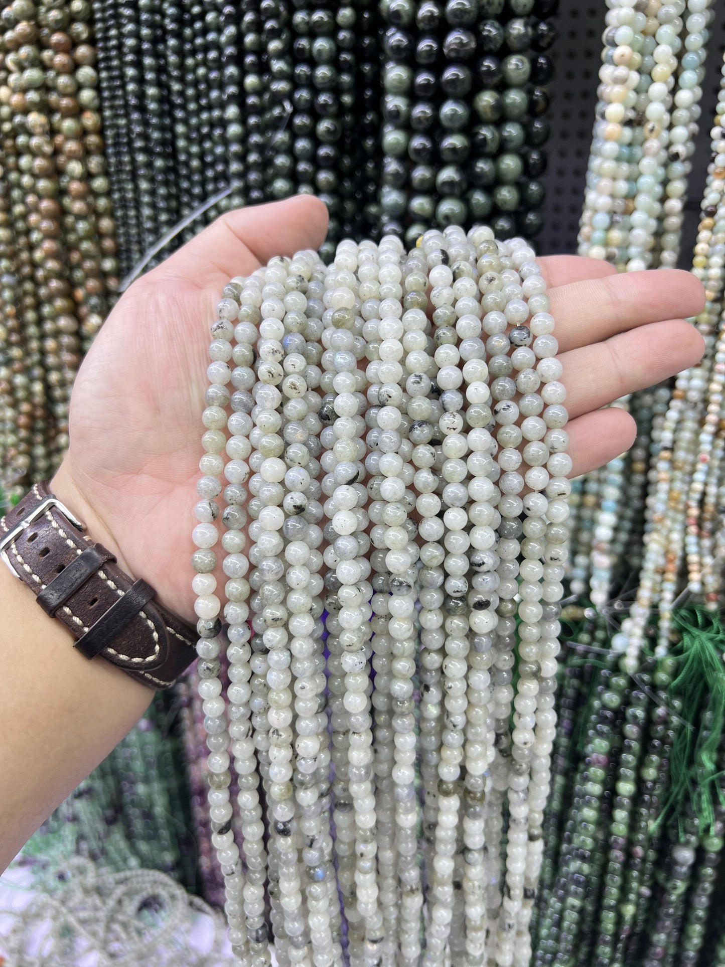 $1 6mm loose beads I