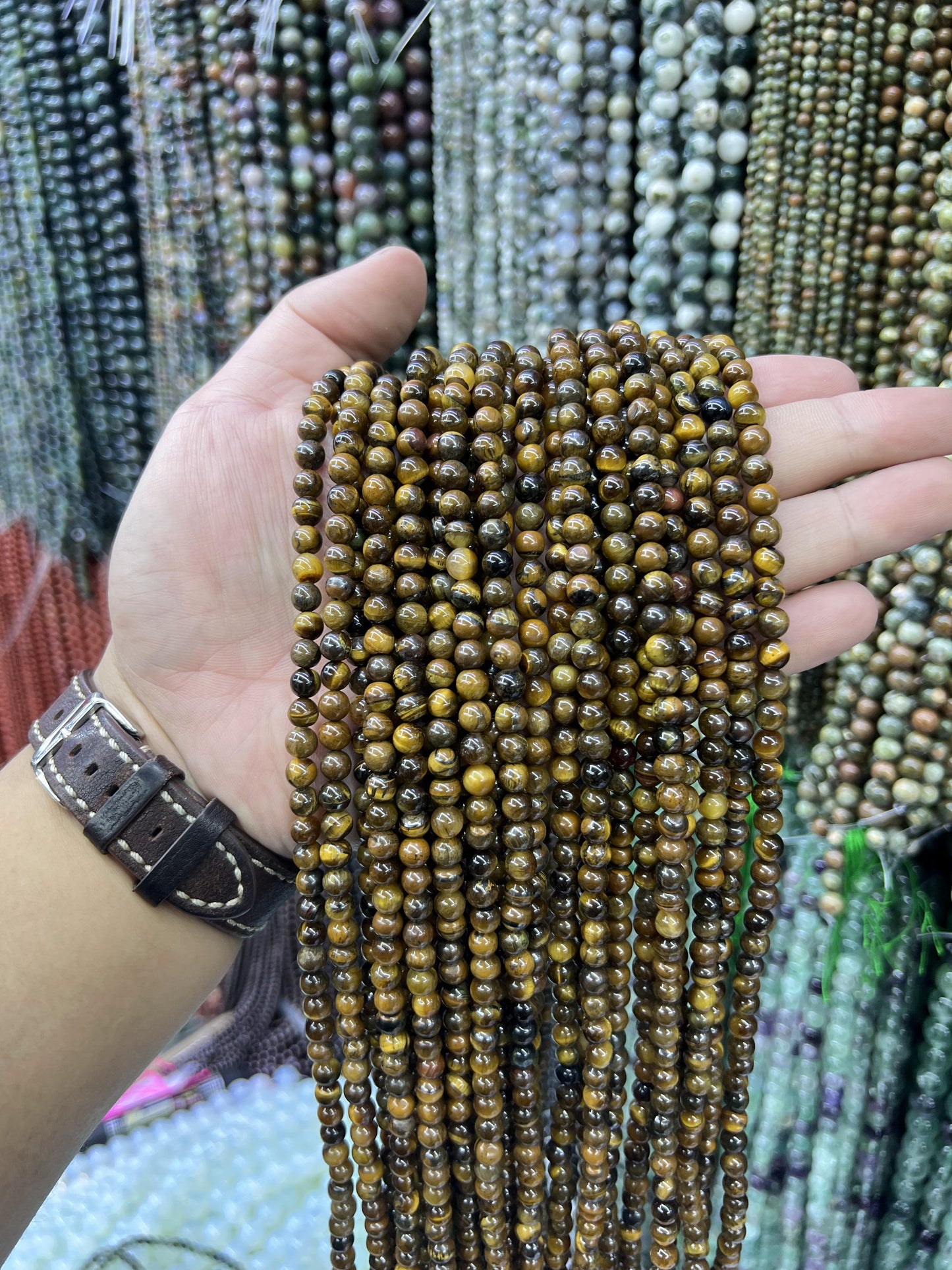 $1 6mm loose beads I