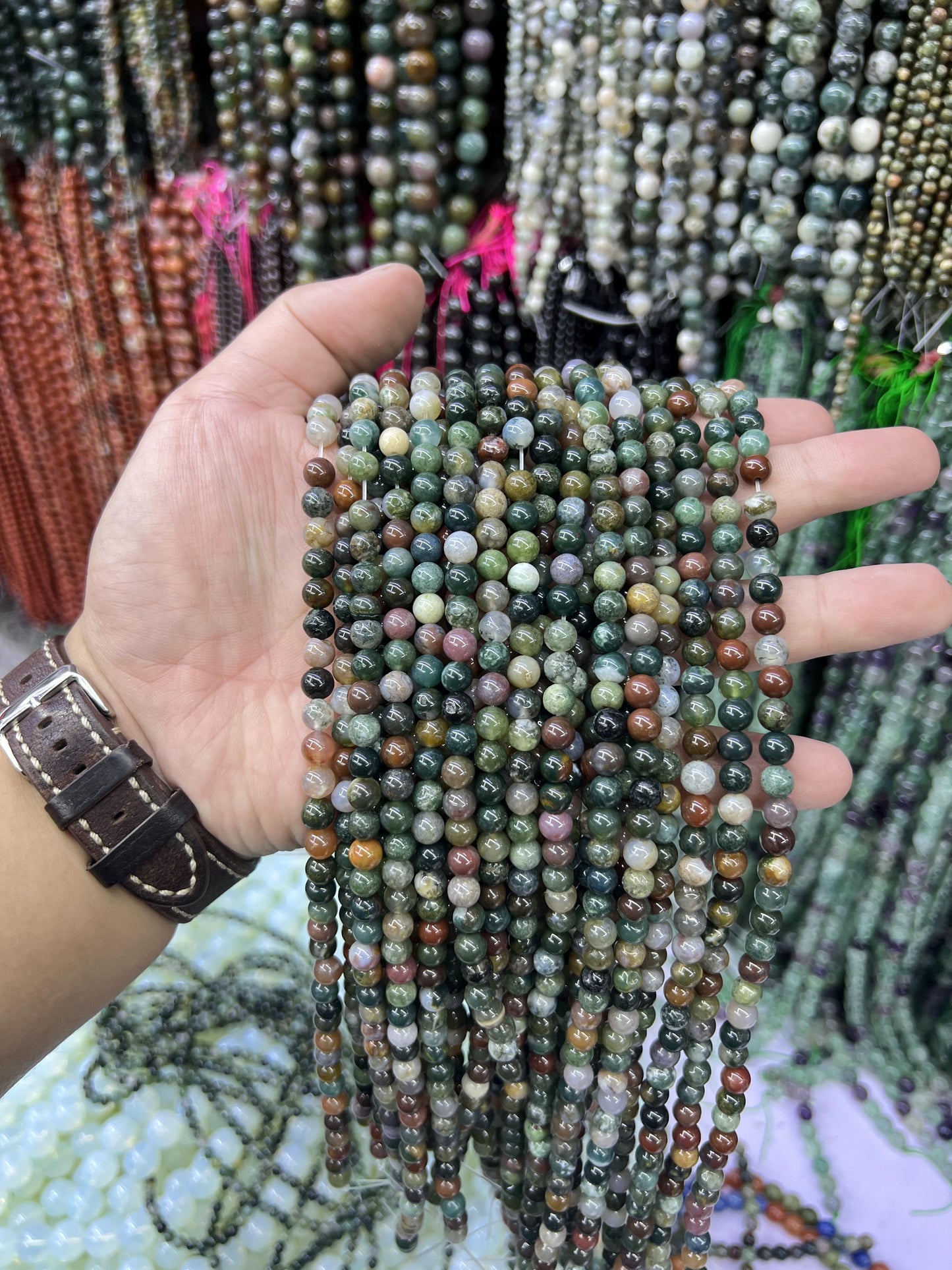 $1 6mm loose beads I