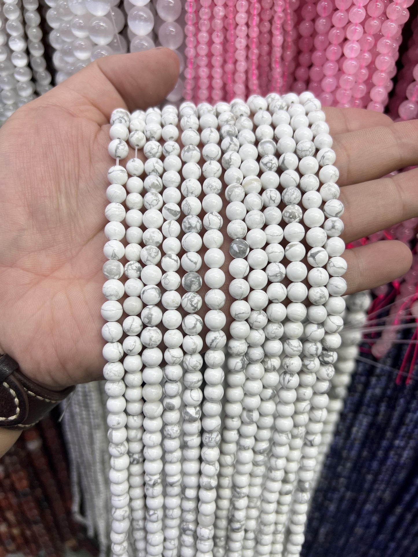 $1 6mm loose beads I