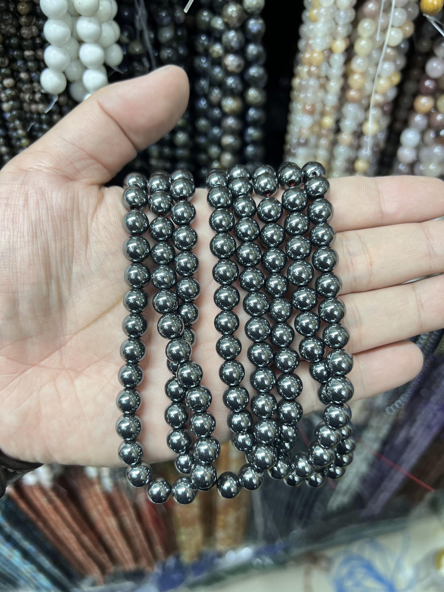 $ 1 8mm  loose beads