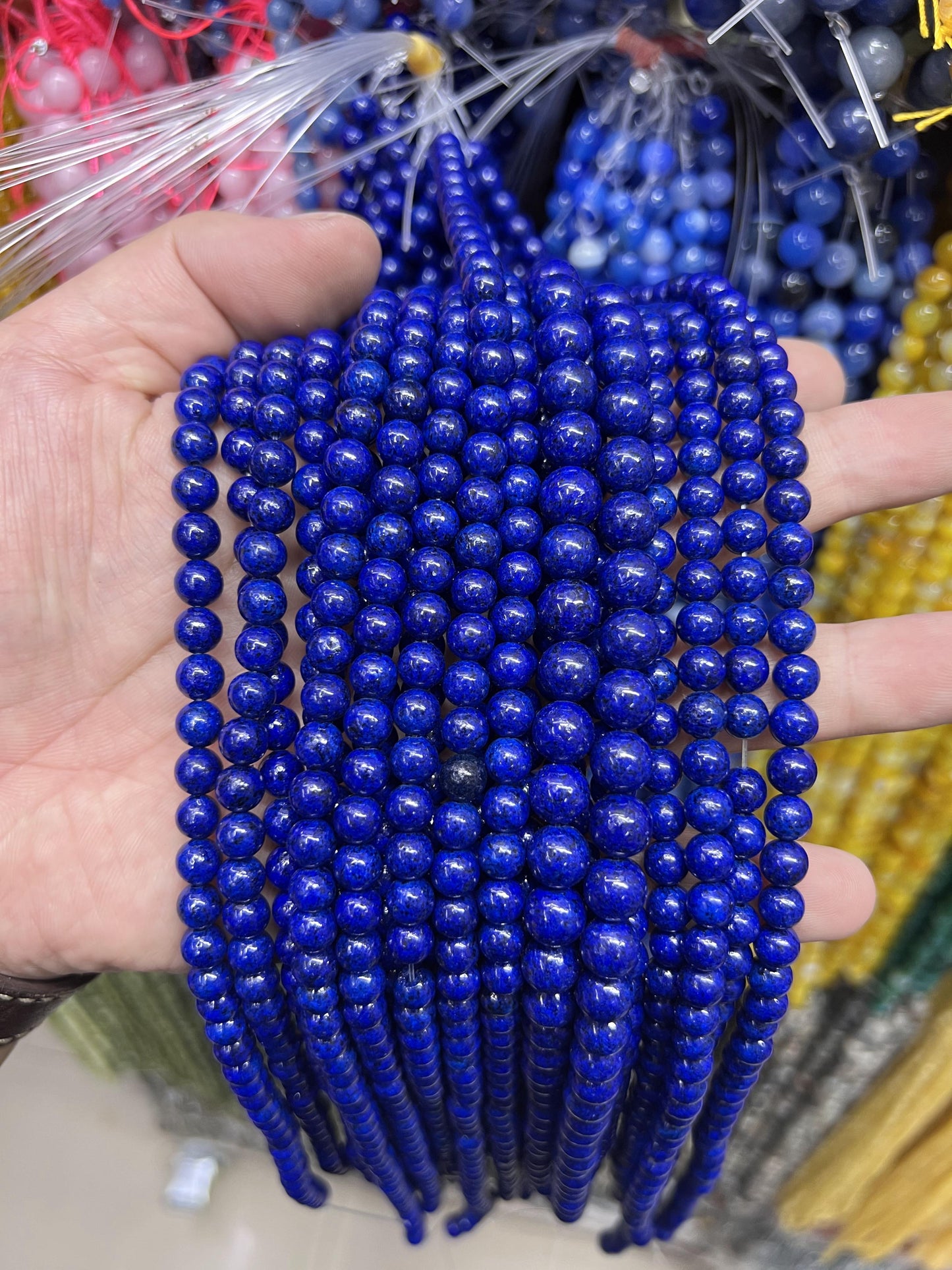 $ 1 8mm  loose beads