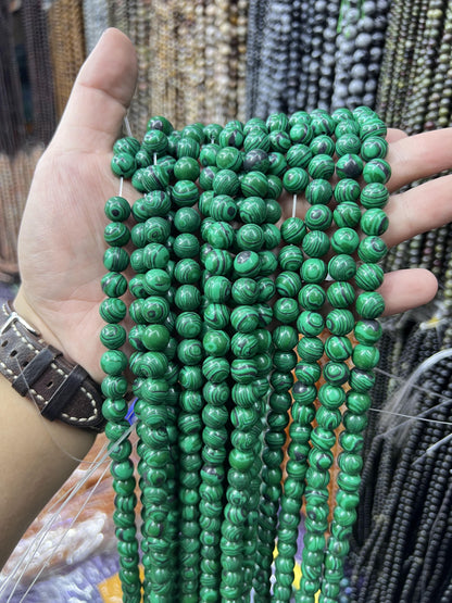 $ 1 8mm  loose beads