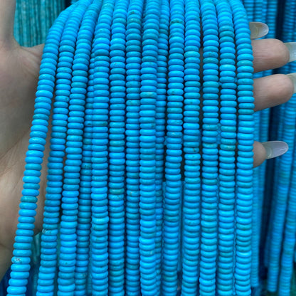 Rondelle & Heshi Turquoise Beads