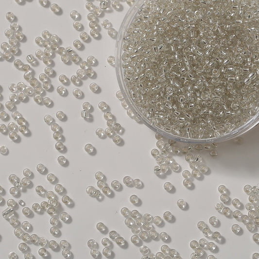 500pcs Glass Seed Smooth Beads