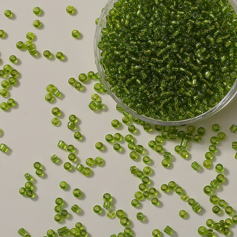 500pcs Glass Seed Smooth Beads